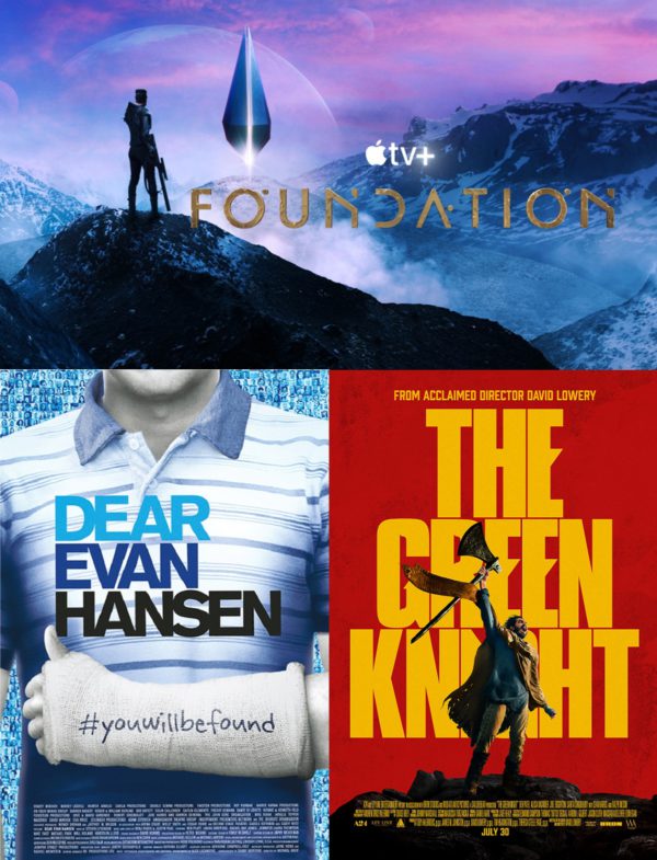 Episode 14 – The Green Knight, Foundation, Dear Evan Hansen