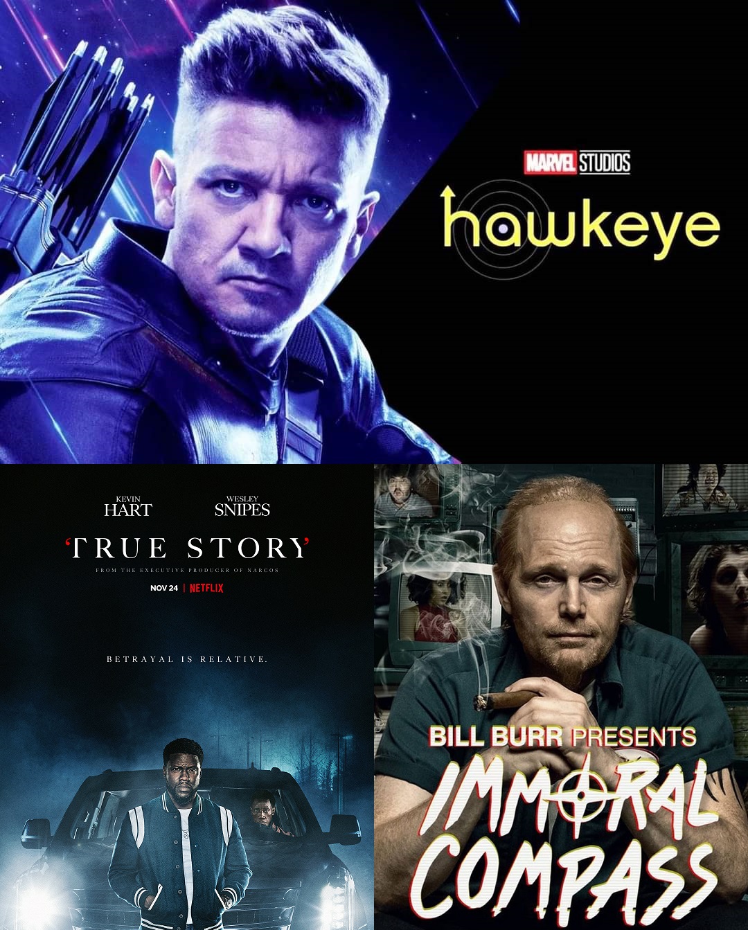 What Should I Watch Episode 19 - Hawkeye, Immoral Compass, True Story